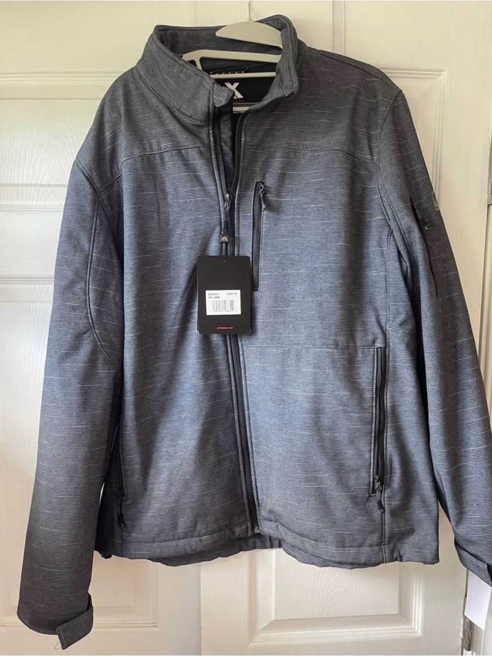 ZeroXposur Men's Heather Gray Lightweight Softshell Jacket